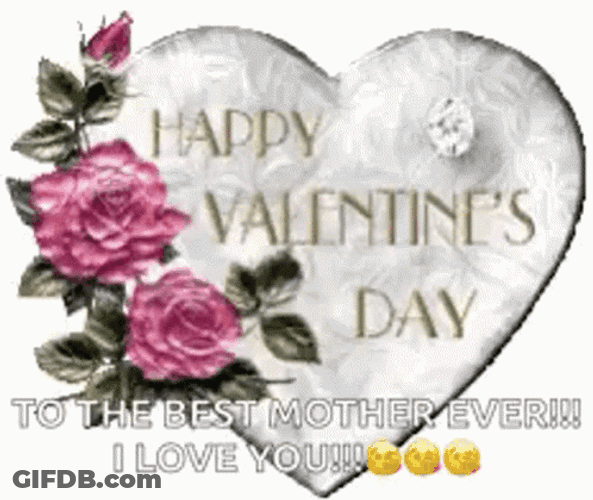 Animated Valentines To The Best Mother GIF
