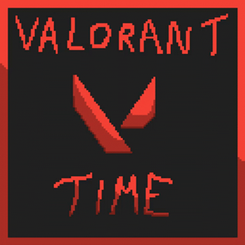 Animated Valorant Game Time GIF