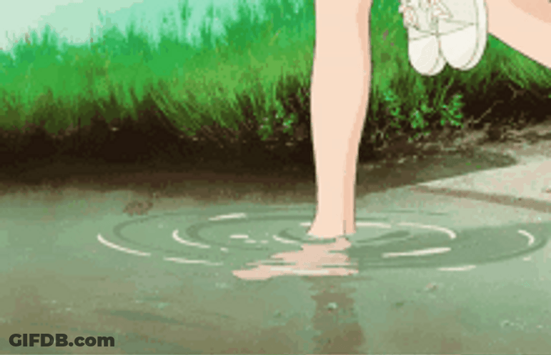 Animated Walking On Water GIF