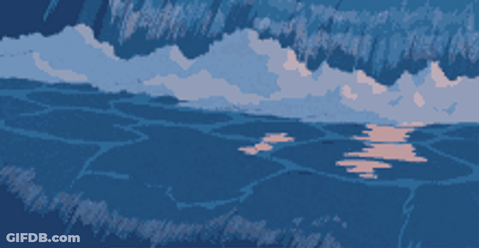 Animated Water Aesthetic Vibes GIF