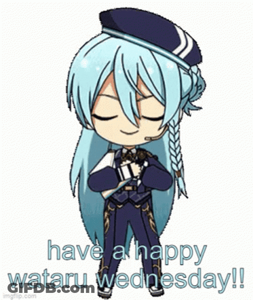 Animated Wednesday Wataru Hibiki GIF