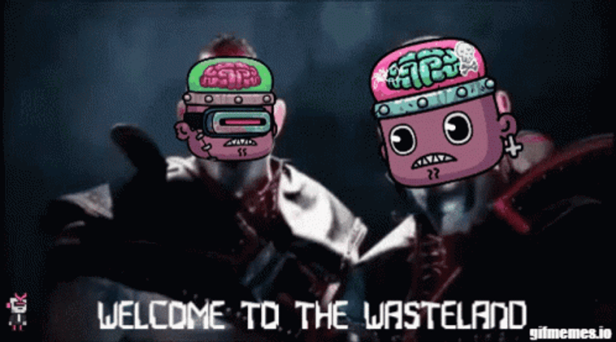 Animated Welcome To The Wasteland GIF