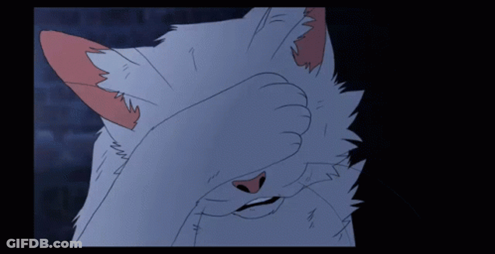 Animated White Warrior Cats GIF