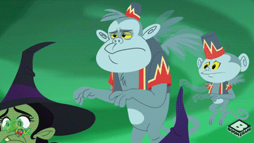 Animated Wicked Witch Of The West Tearing Up GIF