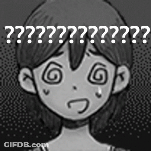 Animated Woman Confusion Reaction GIF