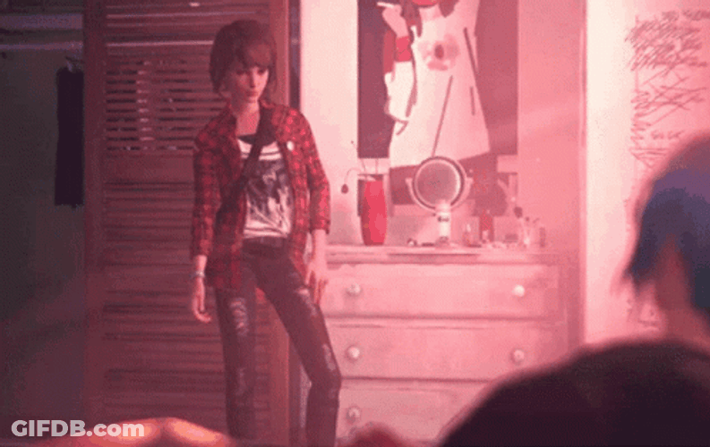 Animated Woman Ready To Party GIF