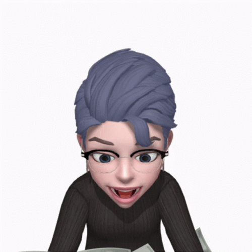 Animated Woman Throwing Money GIF