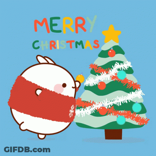 Animated Xmas Tree GIF