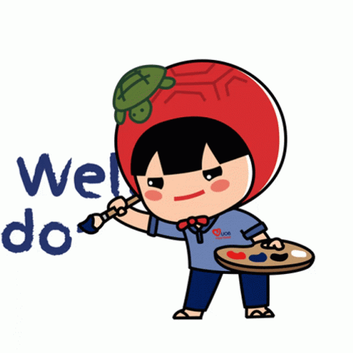Animation Cute Boy Kudos GIF