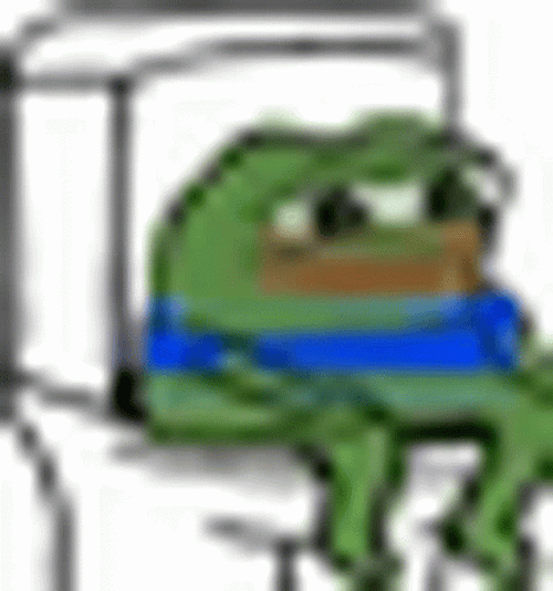 Animation Frog Gotta Poop Too GIF