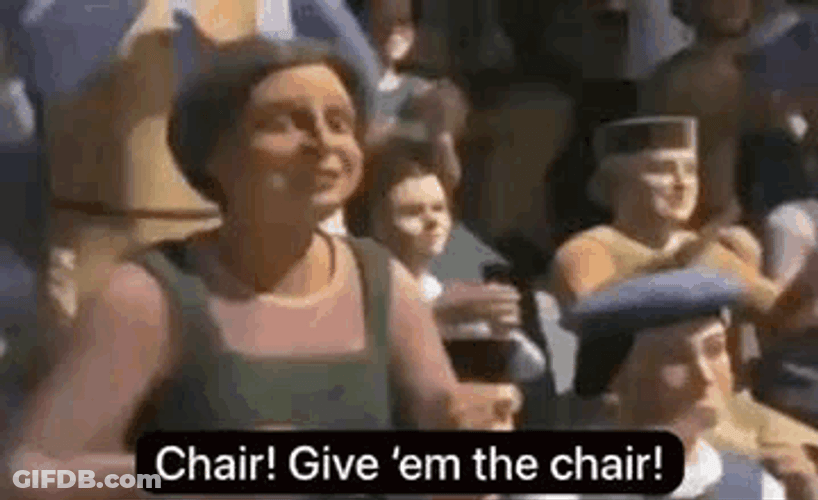 Animation Give Them Chair GIF