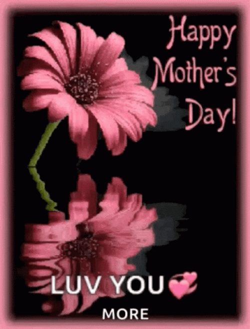 Animation Happy Mother Day Luv You GIF