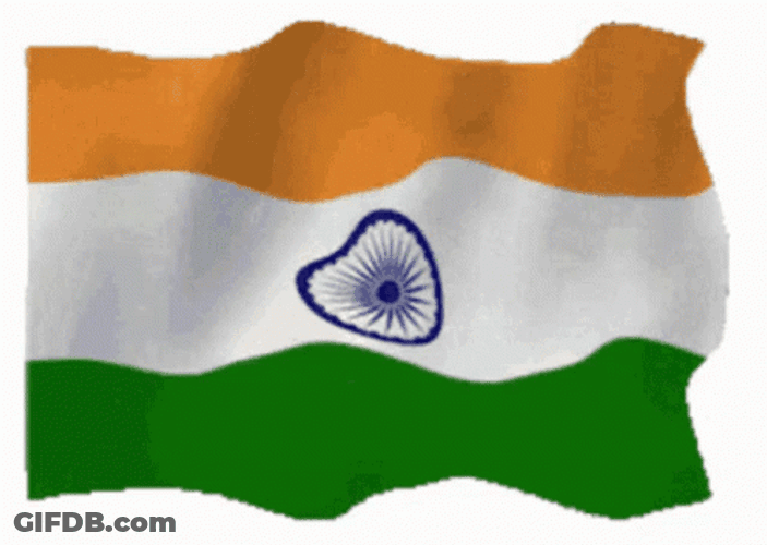 Animation Indian Flag GIF