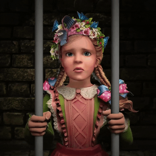 Animation Kid Wants To Go Out In Jail GIF