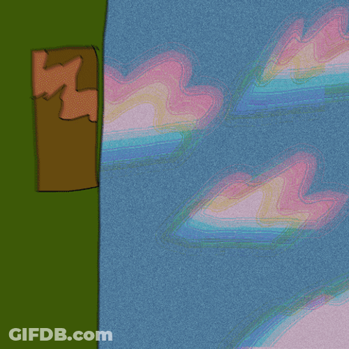 Animation Of Someone Getting Kicked Out GIF