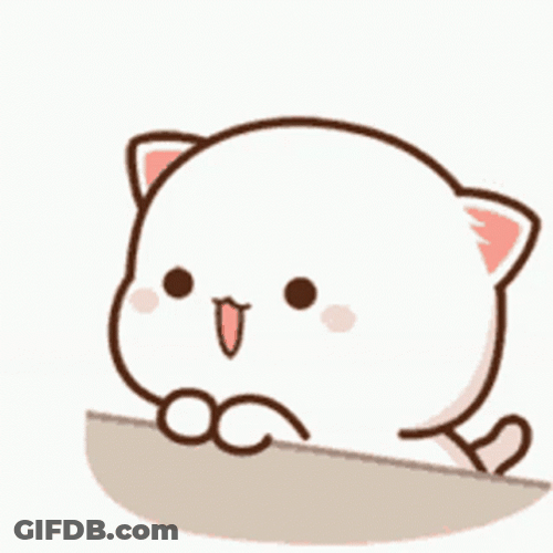Animation Peach Cat GIF