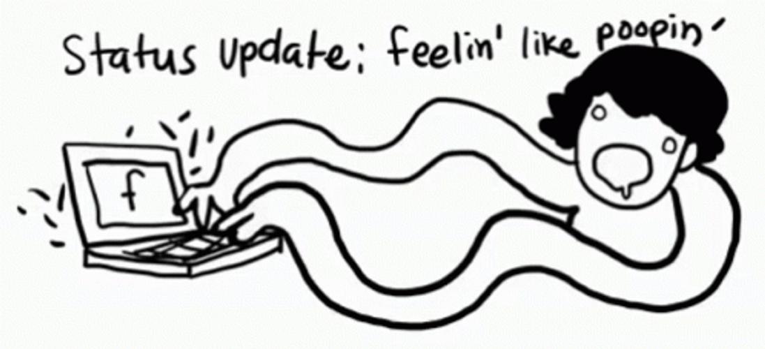 Animation Status Update Gotta Poop Feeling GIF
