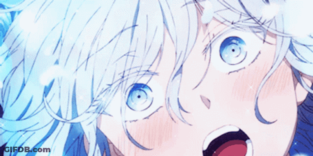 Anime Aesthetic Blue Eyes Beautiful Chloé D'Apchier GIF