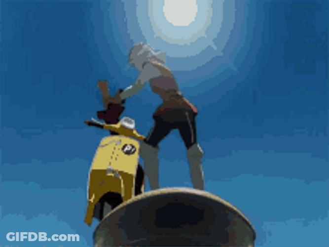 Anime Aesthetic Haruko Haruhara Flcl GIF