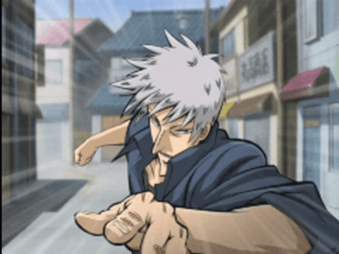 Anime Akagi Punch Danbooru GIF