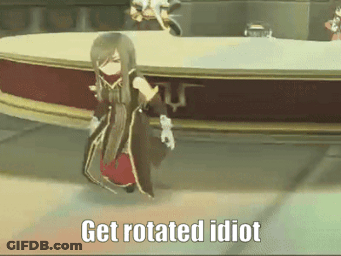 Anime Battle Rotate GIF
