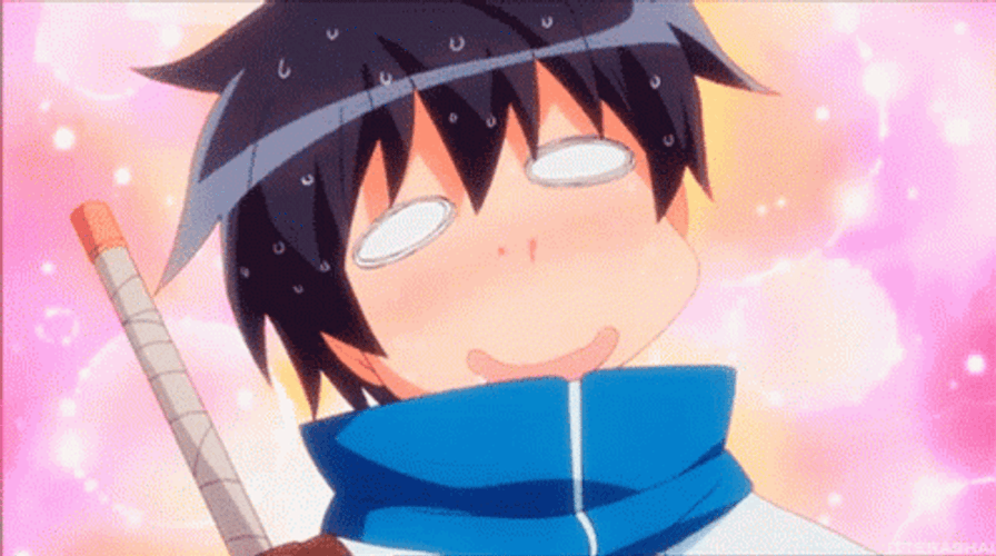 Anime Blood Hiraga Saito Zero No Tsukaima GIF
