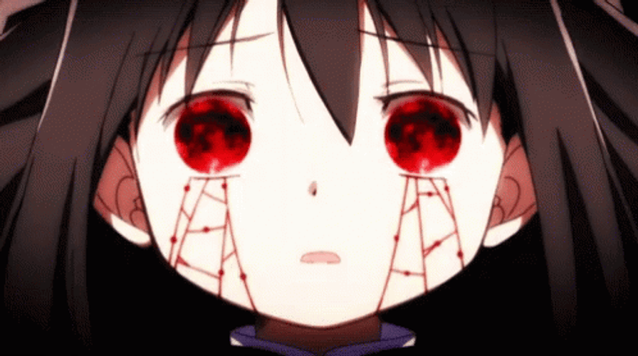 Anime Blood Homura Akemi The Puella Magic GIF