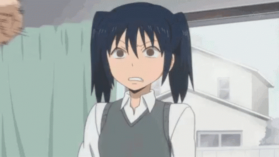 Anime Blood Ikushima Danshi Koukousei No Nichijou GIF