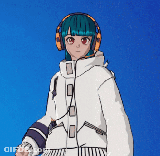 Anime Blue Hair Girl Worlds Smallest Violin GIF