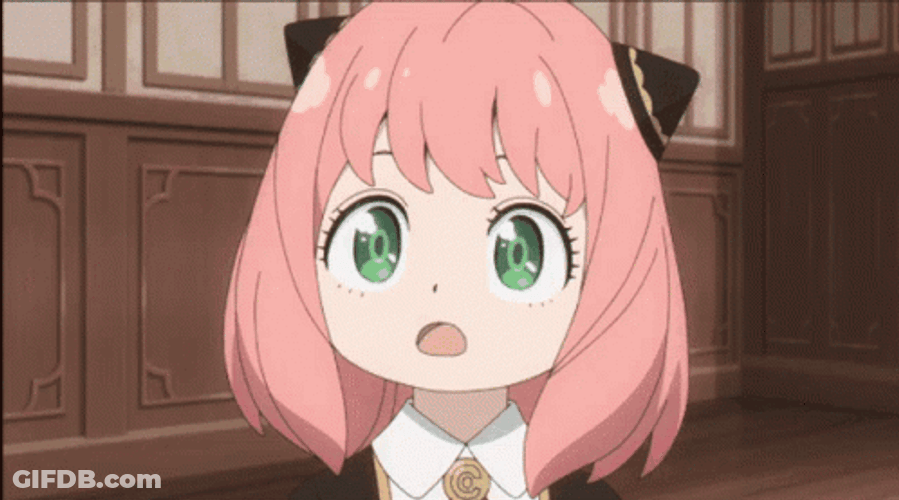 Anime Blush Anya Forger Spy X Family GIF