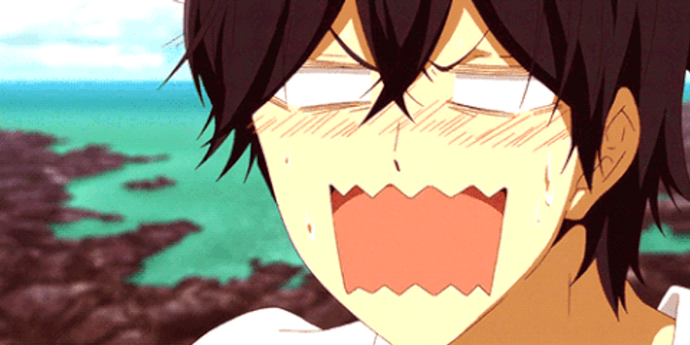 Anime Blush Barakamon Seishu Handa GIF