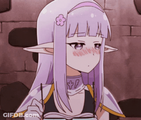 Anime Blush Endro Ellenoar Seiran GIF