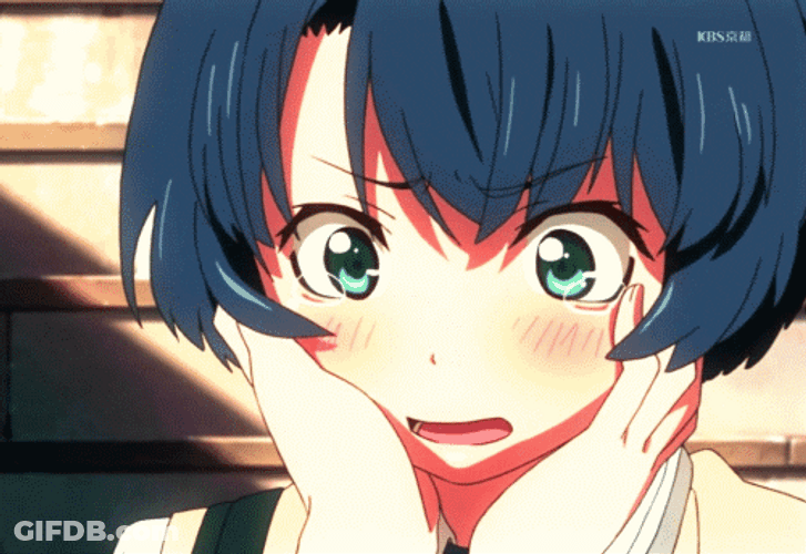 Anime Blush Kanna Tanigawa GIF