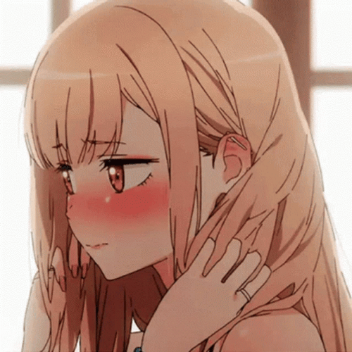 Anime Blush Marin My Dress-Up Darling GIF
