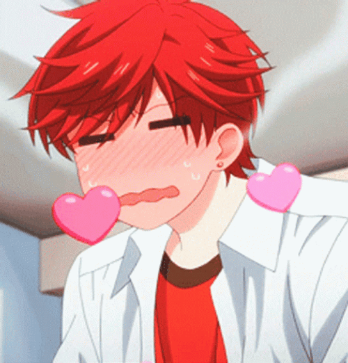 Anime Blush Mikoto Mikoshiba GIF