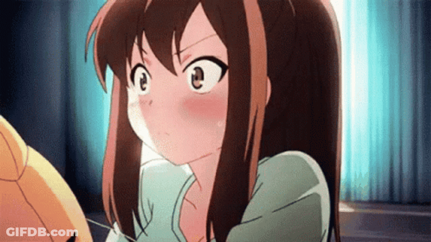 Anime Blush Nanami Aoyama Pet Girl GIF