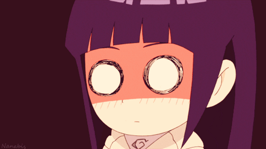 Anime Blush Naruto Hinata Hyuga GIF