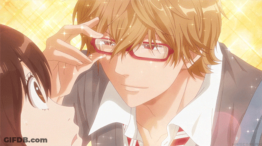 Anime Blush Wolf Girl Black Prince GIF