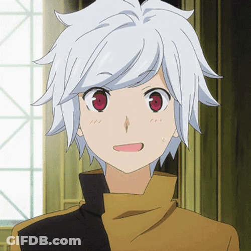 Anime Boy Dan Machi Bell Cranel GIF