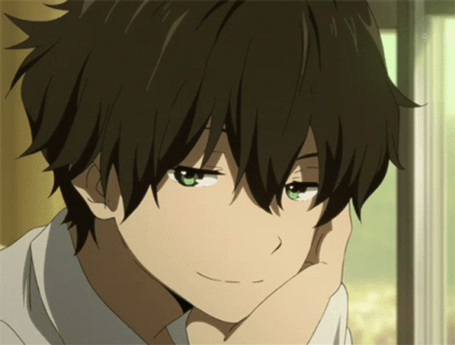 Anime Boy Hyouka Hōtarōorek GIF