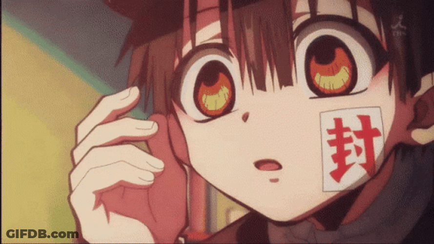 Anime Boy Jibaku Shounen Hanako Kun GIF
