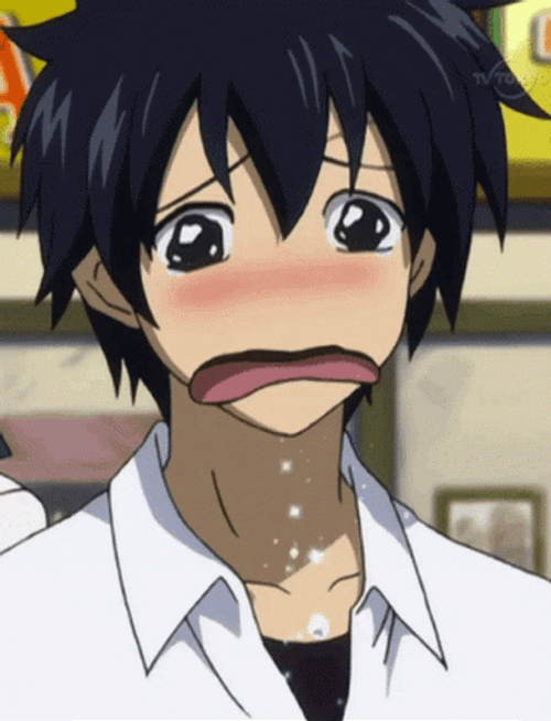 Anime Boy Sad Eyes GIF