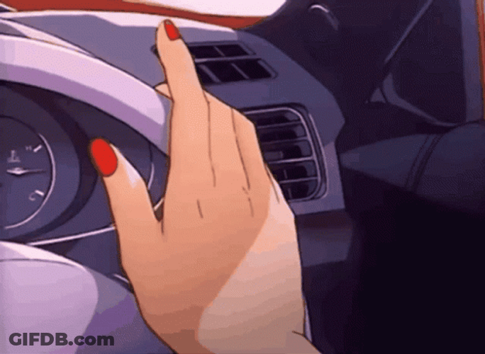Anime Car GIF