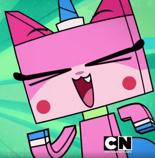 Anime Cartoon Princess Unikitty GIF