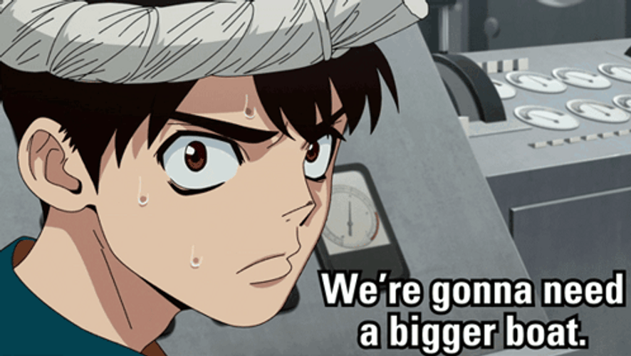 Anime Cast Gonna Need A Bigger Boat GIF