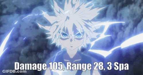 Anime Character Damage 105 Range 28 3 Spa GIF