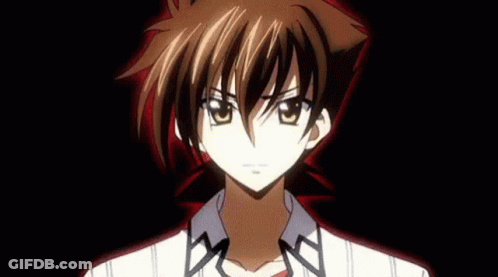 Anime Character Holding Green Object GIF