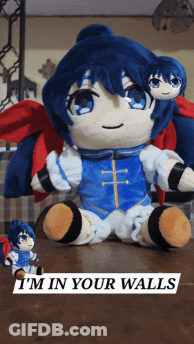 Anime Character I M In Your Walls GIF