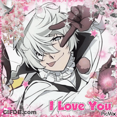 Anime Character Saying I Love You GIF