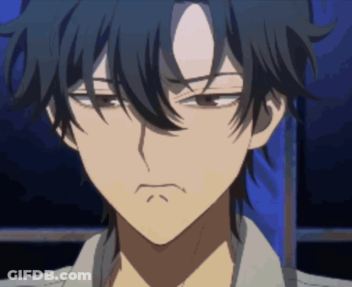 Anime Character With Sad Face GIF